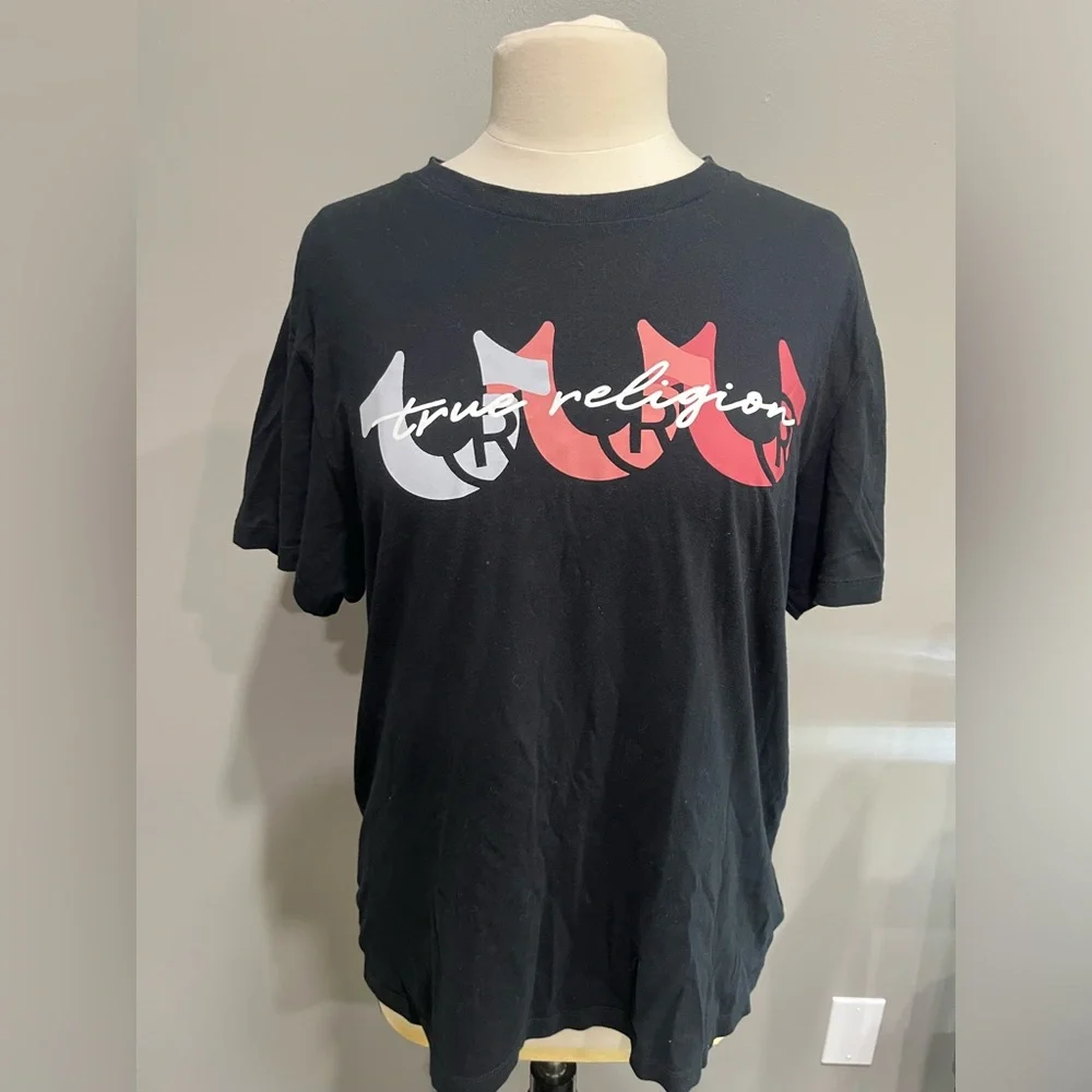 MENS‎ TRUE RELIGION HORSESHOE OVERLAY TEE